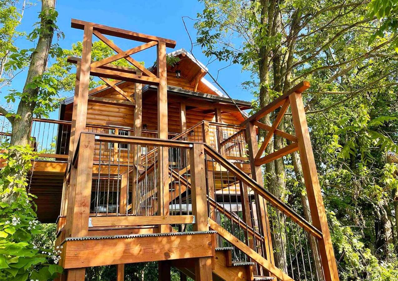 Cricket Hill Treehouse By Amish Country Lodging Millersburg Dış mekan fotoğraf