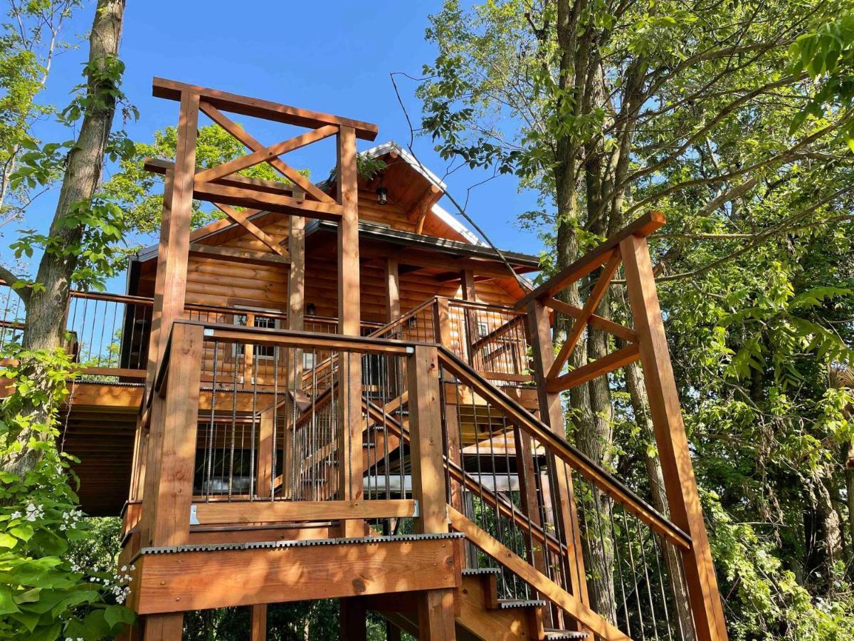 Cricket Hill Treehouse By Amish Country Lodging Millersburg Dış mekan fotoğraf